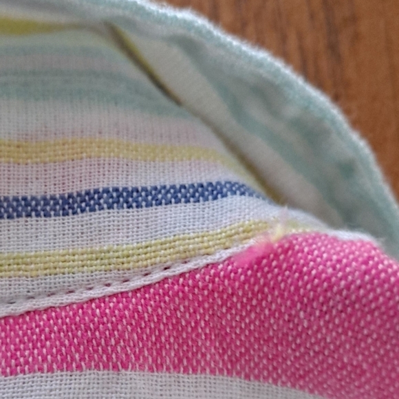 VINEYARD VINES Boca Grande Multi Stripe Lucaya Relaxed Tunic Size Medium - Picture 8 of 9